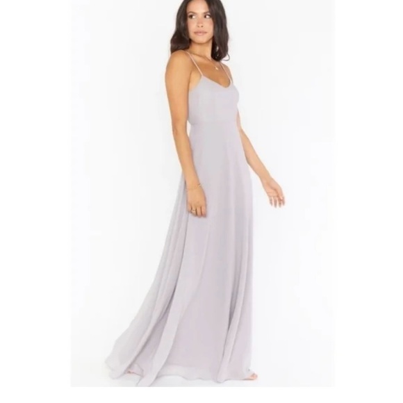Show Me Your MuMu Dresses & Skirts - Show Me Your Mumu Faith Maxi Dress in Dove | Size Small